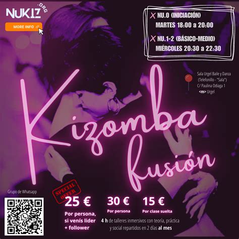 clases de kizomba madrid|NuKiz 